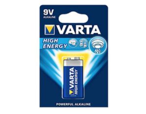 VARTA LONGLIFE Power 9 Volt Block Batterie high energy Alkaline, speziell für Geräte mit hohem Energiebedarf wie Rauchmelder...