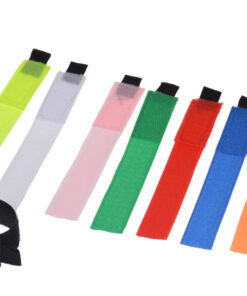 Dieses 8 teilige strapazierfähige und wiederverwendbare Klettbänder-Set bringt wieder Ordnung in Ihren Kabel-Wirrwarr, Länge je Stück 18 cm, mit Lasche...