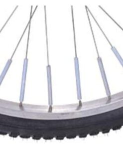10er-Set Speichenreflektoren zum Nachrüsten für mehr Sicherheit, reflektieren sobald Licht auf sie trifft, Prüfzeichen: K-1008, Farbe: silber...