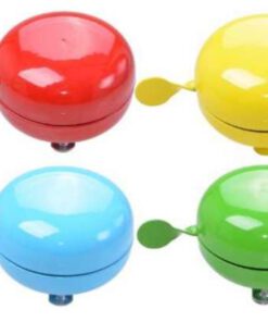Super große Fahrradglocke XXL mit Ding-Dong Sound, Farbe Uni : rot, gelb, grün oder blau, Material: Stahl, Maße: Ø 80 mm...