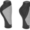 Fahrradgriffe Ergonomic Grip, ergonomische Form, stoßabsorbierend, Antirutsch-Grifflächen, Farbe: schwarz/grau, Material: TPR...