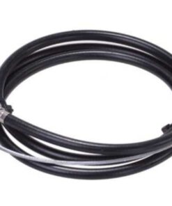 Fahrrad Bowdenzug Bremszug Universal 75 cm, für Felgenbremsen geeignet, teflonbeschichteter Innenzug, Farbe: schwarz, Material: PVC/Zink/Stahl, Marke: Filmer…