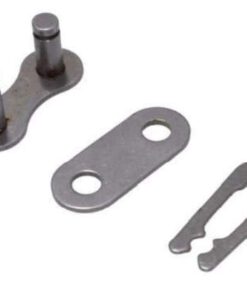 Qualitäts-Fahrrad-Kettenschloss für 1/2 x 1/8 Zoll Standardketten, Kettenverschlußglied aus Stahl, Farbe: schwarz, Material: Metall...