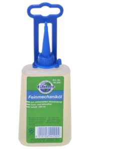 Feinmechaniköl 100 ml, zur Pflege von Fahrrädern, harz- und säurefrei, auch für Nähmaschinen, Haushalts- u. Büromaschinen, Schlösser, Werkzeuge usw...