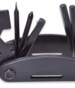 Multitool 15 in 1 mit Gürteltasche, Steckschlüssel,Reifenheber,Speichenspanner,Kreuzschlitz,Schlitzschraubendreher, Innensechskantschlüssel,Schraubenschlüssel...