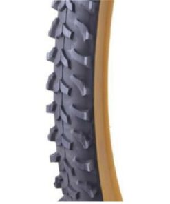 Premium Fahrradreifen / Fahrraddecke Größe 26 x 1.95, MTB schwarz/braun, hohe Laufleistung, gutes Fahrverhalten, ETRTO-Nr.: 50-559, Markenware: Filmer…