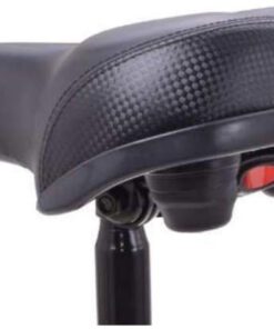 Fahrradsattel mit Geleinlage, Gel-Sattel Touren & CTB, sportlich, hochwertig und komfortabel, Elastomerfederung = Schutz für Kinderfinger, verstellbarer Sattelkloben...