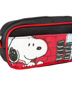 Wunderschönes Snoopy Federmäppchen, der perfekte Begleiter für die Schule, Lineal, Stift und Co. lassen sich im Etui prima verstauen und sicher verschließen, ideal als Geschenk zur Einschulung und für Schulkinder.
