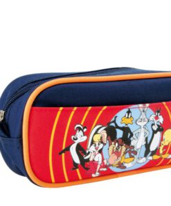 Die beliebten Stars der Warner Brothers zieren dieses wunderschöne Looney Tunes Federmäppchen Etui, es ist der perfekte Begleiter für die Schule...