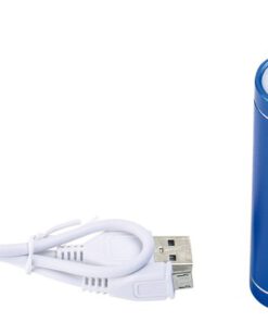 Notladegerät Power Bank, ein externer Akku aus Aluminium mit integrierter Lithiumbatterie (2000mAh) zum vollständigen Aufladen eines Smartphones...