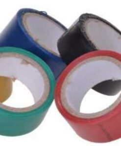 PVC-Klebeband farbig 6 Rollen à 3.5 Meter, 6 Rollen universell einsetzbar, je eine Rolle in den Farben rot, weiß, gelb, schwarz, blau, grün, Material: PVC, Maße: 3,5 Meter lang und 18 mm breit...