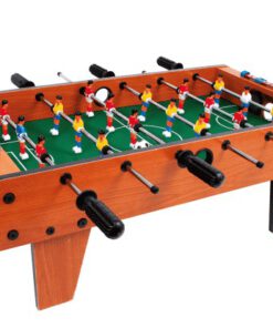 Tischkicker Natur, der stabile Kickertisch aus stabilem Holz, 70 cm Ø x 55 x 25 cm, kann auf jedem Tisch gespielt werden, Legler small foot Markenprodukt...