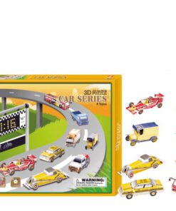 Aus 122 Teilen werden 8 tolle Autos aus detailliert gestaltetem Styropor gebaut, 3D Puzzle Auto Serie im 8er Set, ein Markenprodukt von Legler small foot...