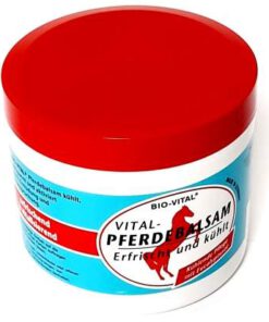 Pferdebalsam 500 ml Gel der Marke Bio-Vital made in Germany, mit pflegenden Inhaltsstoffen Eukalyptusöl & Menthol, wirkt erfrischend und vitalisierend...
