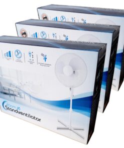 Standventilator 40cm (Paket: 3 Stück)