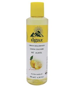 Ilgaz Kolonya ist das Selbe wie Kölnischwasser Eau de Cologne, erfrischendes Duftwasser, angenehmer frischer Zitronenduft, antibakteriell nutzar, 400ml...